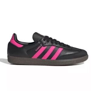 New black and pink sambas